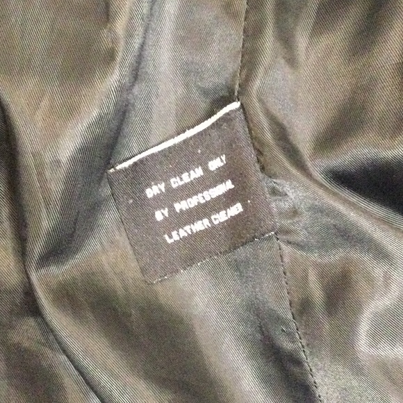 Used Avanti Black 100% Leather Jacket, Large - Picture 7 of 16